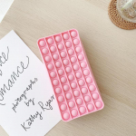 20 cm pikkune pliiatsikarp Push mullm&auml;nguasi pop see autism, n&uuml;ri stressi leevendavad m&auml;nguasjad, &otilde;ppivad pliiatsid, stressivastased m&auml;nguasjad, kingitused 18.5*9.5*4cm roosa