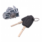 Auto eesmine vasakpoolne juhipoolse ukse lukusilinder 2 v&otilde;tmega Ford Focus C-Max S-Max 1552849 jaoks