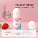 Walking Beads vedel higistamisvastane aine kaenlaalused kauakestev l&otilde;hn kehaparf&uuml;&uuml;m Protable deodorant parf&uuml;&uuml;mid naistele ja meestele Marine fragrance valge