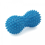 Maap&auml;hkli PVC joogatarvikud koos okastega treeningu massaažipalli p&auml;&auml;stikupunktiga t&auml;ispuhutud &otilde;hulihaste masseerija jalamassaaži siilipall sinine