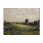 Vintage Galerii Seinaplakat Prindi Ruumi sisustus P&otilde;hjamaade Prantsuse maa maastik L&otilde;uendmaalingud Elutoa kodukaunistus 21X30cm No Frame