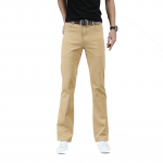 Teksad Meeste Meeste Micro-FIare Denim p&uuml;ksid Klassikaline disain vabaaja FIared p&uuml;ksid 30 khaki