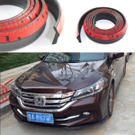 Auto kaitseraua huuledeflektori huuled HONDA Legend jaoks Acura RL jaoks Arcadia CRZ Prelude For Accord esispoileri seeliku korpuse komplekt gray