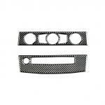 For BMW 5 series E60 2004 2005 2006 2007 2008 2009 2010 Carbon Fiber Air conditioning CD Control Panel D