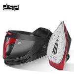 Elektriline k&auml;eshoitav aurutriikraud majapidamises v&auml;ike rippuv triikimismasin Keraamiline alumine plaat Triikraud m&auml;rg ja kuiv kahekordse kasutusega punane