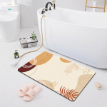 Moodne libisemisvastane imav matt Dekoratsioon Magamistoa Uksematt K&ouml;&ouml;k P&otilde;randamatt Vannitoa Du&scaron;ivaip 40x60cm