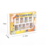 9tk Kalliskivid Pudelid Kristallid Tervendavad kivid N&otilde;iatarbed Kristallid T&scaron;akrad Tervendavad kristallid Massikristallid N&otilde;iatoa sisustus 9pcs