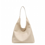 Suure mahutavusega kott Naiste &otilde;lakott PU nahast klassi kandekott beež