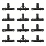 12 tk 1/2-tollised okastraat-liitmikud tilgakastmise liitmikud tilgatoru pistikud 1/2-tollise niisutustorustiku jaoks aia kastmiss&uuml;steemi jaoks 12pcs