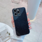 Luksuslik Glitter Jelly &uuml;mbris iPhone'ile 15 14 13 12 11 Pro Max XR XS 7 8Plus SE 2020 k&otilde;ikeh&otilde;lmavad kukkumiskaitse&uuml;mbrised iPhone 15 Pro Max must