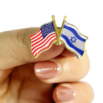 Iisraeli Ameerika lipun&otilde;el Pross M&auml;rgi Riietuskaunistused One Size