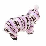 Koerte talveriided v&auml;ikestele koertele hoiavad soojas Koerariided P&otilde;draprint Koerariided Korallid Velvet Talvised lemmikloomariided Koera j&otilde;ulud Puuvillane mantel Halloween S