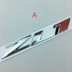 1 tk Auto stiil Tsingisulamist kattekiht ZL1 Embleem Tagumine saba m&auml;rgi k&uuml;lje logo Kleebise kleebis C/hevrolet C/amaro jne jaoks. A