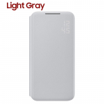 Samsungi originaal Smart LED View &uuml;mbrise kate Samsung Galaxy S22 5G S22+ 5G S22 Plus 5G LED rahakoti &uuml;mberp&ouml;&ouml;ratava kate jaoks For S22 Plus helehall v&auml;rv