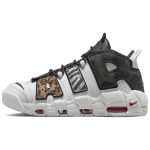 Nike Air More Uptempo Tunnel Walk Unisex Tossud Mitmev&auml;rvilised Summit-White University-Red DZ4838-100 35.5 gray