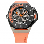Mazzucato RIM Scuba Orange p&ouml;&ouml;ratav kahe numbrilauaga automaatne SUB04-ORCG9 100M meeste k&auml;ekell hall