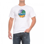 Redington Icon Logo Fly Fishing White Valige Unisex T-s&auml;rk S