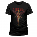 Nirvana In Utero Kurt Cobain Rock Metal T-s&auml;rk Unisex T-s&auml;rk S
