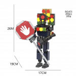 Skibidi WC-plokk M&auml;nguasi Titaanid K&otilde;larimees Kaamera Titaanid puurimees Telliskivi KellMan Figuurik&otilde;lar Mees Boss Skibididopi komplekt