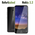 Renoveeritud Nokia Lukustamata Originaal Nokia 2.2 5,71 tolli Android 16GB 2GB RAM 13 MP WiFi Mobiiltelefon 1/2 SIM-ga No charger