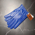 Naiste nahkkindad &Uuml;hev&auml;rvilised S&uuml;gistalvised Soojad Kaitsekindad V&auml;listarvikud sinine