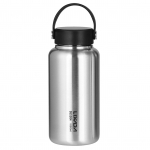 LIXADA 1050 ml roostevabast terasest veepudel, lekkekindel spordipudel koos 750 ml ripppotiga Bottle Only