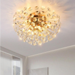 Moodne kristallist laelamp Magamistoa &otilde;ppetoa s&ouml;&ouml;gituba Dandelion Designer v&otilde;rklambid Diameter-8 headlight