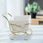K&uuml;&uuml;nlajalg Teevalgustialus Kaasaegne metallist k&uuml;&uuml;nlaalus White Ceramic