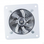 Vannitoa lakke seinakinnitus 6-tolline ventilatsiooni v&auml;ljalaskeava WC vann - valge, 150 mm