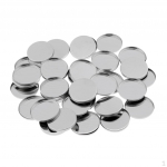 Partii 50 tk t&uuml;hjad &uuml;mmargused metallist plekk DIY presspannid lauv&auml;rvi p&otilde;sepuna Organiser s jaoks, l&auml;bim&otilde;&otilde;t 36mm