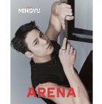 2024.3 ARENA HOMME+ SEVENTEEN MINGYU Kaas B (RED)