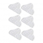 6 tk aurumopipadjad kiiresti kuivavad, lihtne paigaldus T&ouml;&ouml;j&otilde;udu s&auml;&auml;stvad kiust aurupuhastusmopi asenduspadjad H20 aurumopi A