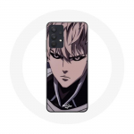 &Uuml;mbris Samsung Galaxy A32 5G Manga Genos One Punch Man Sonic plakati jaoks