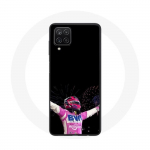 Coque Samsung Galaxy A12 Formule 1 Sergio P&eacute;rez Mendoza gagn&eacute; la course