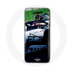 Valge &uuml;mbris Samsung Galaxy S7 Edge Formula 1 Pierre Gasly F1 draiveri jaoks