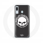 &Uuml;mbris Samsung Galaxy A20 Harley Davidson Motors Skullile