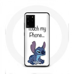 Coque pour Samsung Galaxy S11 Plus Lilo et Stitch mignon Fond blanc