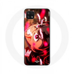 Coque pour Samsung Galaxy A22 5G Tanjiro Demon Slayer Kimetsu no Yaiba en col&egrave;re