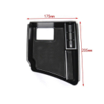Armrest organizer For BMW 5 Serie F10 F11 2011 2013 2014-17 Auto Central for Storage Box Accessories Interior Vehicle Supplies 2011-2013 A black
