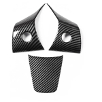Car-styling Car Steering Wheel Sequin Steering Wheel Decoration Cover Sticker for Tesla Model 3 2018 car Accessori carbon fiber black
