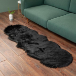 Pehme kunstkarusnahast kohev vaip Kaasaegsed tugitoolid elutoa kaunistamiseks Matid Tualettlaud Tatami Magamistoa Salongi Pikad Juuksevaibad 2.0P Shape 60x180cm