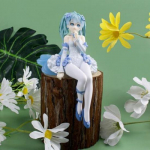 Vocaloid Hatsune butterfly Miku Japanese Noodle Stopper Figure BOX 14cm uk