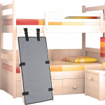 Laste narivoodi redeli kate Oxfordi riie, takistab ronimist redelid, tarvikud, trepid, lukk