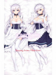 Dakimakura Anime Padjap&uuml;&uuml;r Belfast Azur Lane J&otilde;ulud 2-poolse tr&uuml;kiga Padjap&uuml;&uuml;r Kallistav Kehapadi 40x120cm Peach Skin