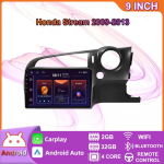 Traadita autoraadio Carplay Honda Streamile 2009-2013 Android Multimeedia Video M&auml;ngija GPS Navigatsioon WIFI 2+32GB 2+32GB