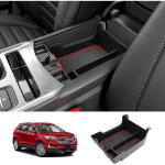 for 2023 2024 Ford Edge Center Console Organizer 2024 Ford Edge Armrest Storage Box 2021-2024 Ford Edge Armrest Organizer Insert Tray Armrest Console