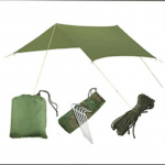 V&auml;lisruumi kahekordse langevarjuriidest v&otilde;rkkiige v&auml;rviga sobiv nailonist laiendatud kiik siseruumides vaba aja veetmiseks, mida saab ise teha