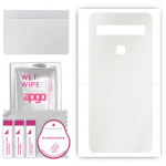 apgo Protective Skin Sticker for the back compatible with TCL L10 Lite, Wrap Film, Foil, Vinyl - Pattern Matte Transparent