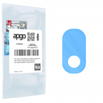 apgo 4x objektiivikaitse kaamera kaitsev h&uuml;briidklaas Samsung Galaxy A2 Core jaoks, kaamera kaitse, 9H kaamera objektiivi kaamera objektiivi kaitse