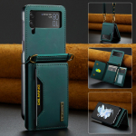 Kukkumiskaitsega rahakoti&uuml;mbris Samsung Galaxy Z Flip5 5G Flip3 Flip 5 Flip4 Flip 4 3 Zflip5 kaarditasku nahast telefoni rihmakott for Samsung Z Flip 5